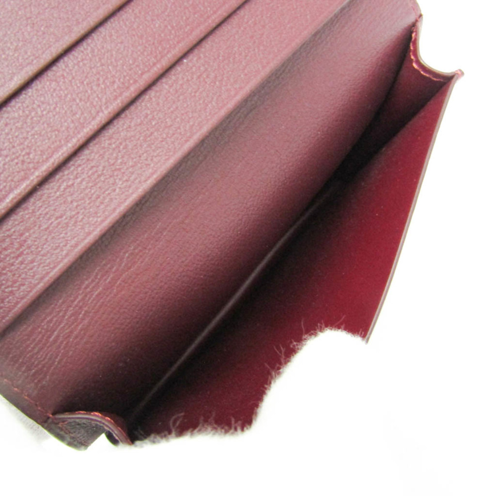 Cartier Must De Cartier L3001372 Leather Card Case Bordeaux - Picture 5 of 9